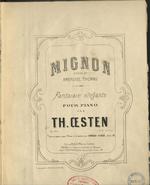 Mignon : opéra de Ambroise Thomas : fantaisie élégante pour piano : op. 400